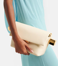 Jacquemus Le Rond Carr√É¬© leather shoulder bag