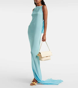Jacquemus Le Rond Carr√É¬© leather shoulder bag