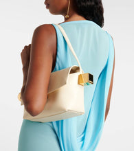 Jacquemus Le Rond Carr√É¬© leather shoulder bag