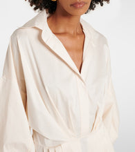 Johanna Ortiz Cotton poplin shirt dress