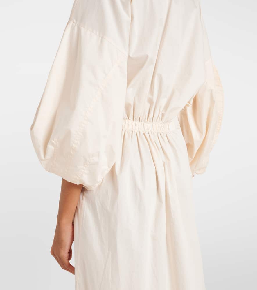 Johanna Ortiz Cotton poplin shirt dress