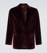 Rubinacci Cotton velvet blazer