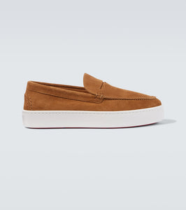 Christian Louboutin Paqueboat suede boat shoes