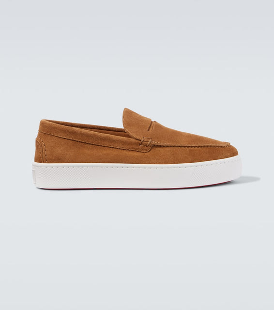 Christian Louboutin Paqueboat suede boat shoes