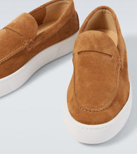 Christian Louboutin Paqueboat suede boat shoes