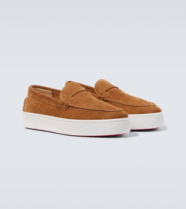 Christian Louboutin Paqueboat suede boat shoes