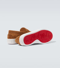 Christian Louboutin Paqueboat suede boat shoes