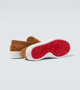Christian Louboutin Paqueboat suede boat shoes