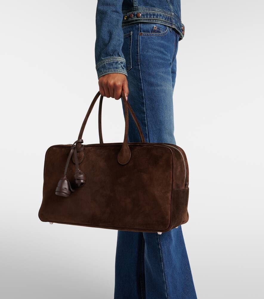 Magda Butrym Brigitte Large suede duffel bag