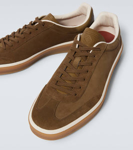 Loro Piana Tennis Walk suede sneakers