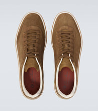 Loro Piana Tennis Walk suede sneakers