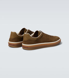 Loro Piana Tennis Walk suede sneakers