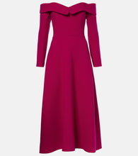 Markarian Cybil wool midi dress. Markarian Cybil 羊毛中长连衣裙