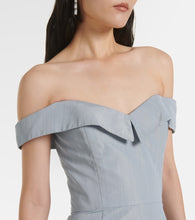 Markarian Sarika off-shoulder taffeta gown