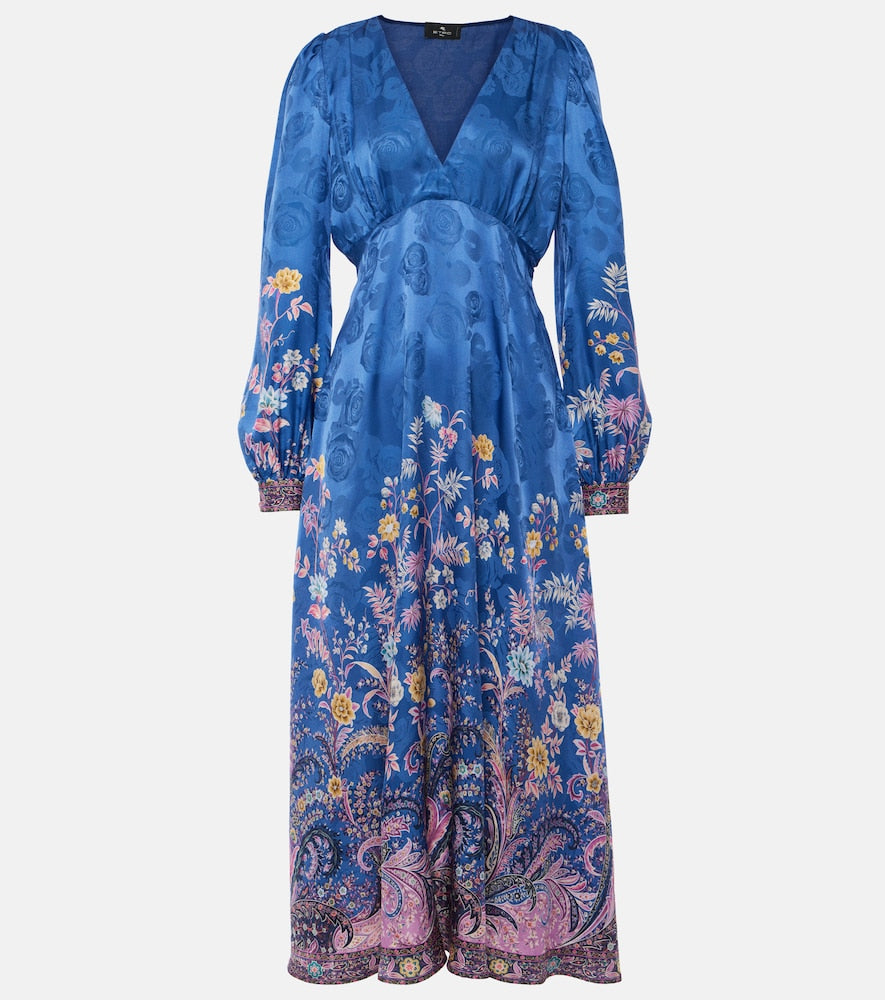 Etro Paisley midi dress. Etro Paisley 中长连衣裙