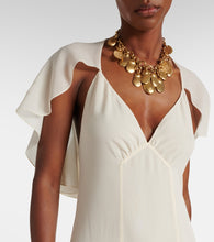Chloe Silk chiffon midi dress