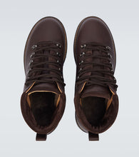 Loro Piana Beinn Walk leather lace-up boots