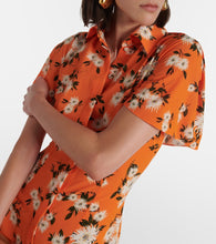 Emilia Wickstead Florencia floral crêpe georgette shirtdress