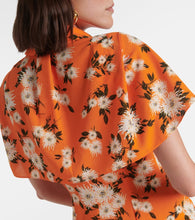 Emilia Wickstead Florencia floral crêpe georgette shirtdress