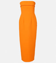 Emilia Wickstead Keeley strapless  midi dress. Emilia Wickstead Keeley 无肩带中长连衣裙