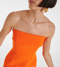 Emilia Wickstead Keeley strapless  midi dress