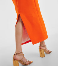 Emilia Wickstead Keeley strapless  midi dress