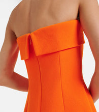 Emilia Wickstead Keeley strapless  midi dress