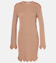 Chloe Scalloped sweater dress. Chloe 扇形边针织连衣裙