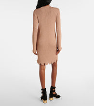 Chloe Scalloped sweater dress