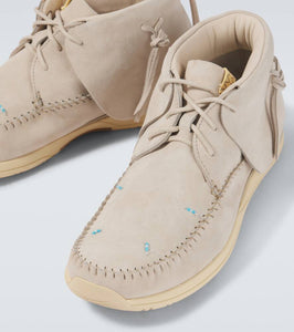 Visvim FBT Lhamo-Folk suede sneakers