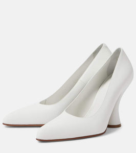 Dries Van Noten Bridal 95 leather pumps