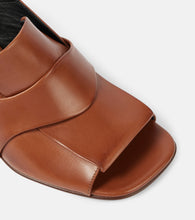 Dries Van Noten Leather slingback mules