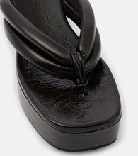 Dries Van Noten Leather platform sandals