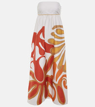 Adriana Degreas Algae cotton-blend maxi dress. Adriana Degreas Algae 棉混纺长裙