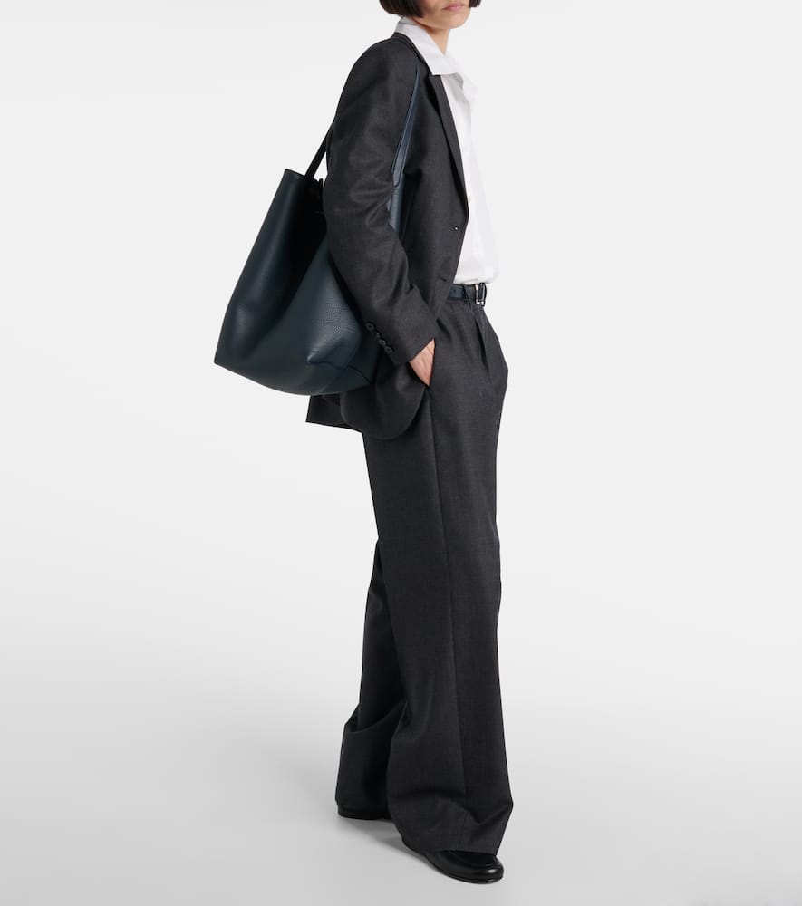 The Row N/S Park Large leather tote bag