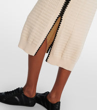 Varley Dwight knitted cotton midi dress