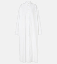 Wardrobe.NYC Oversized cotton shirtdress. Wardrobe.NYC 超大款棉质衬衫裙
