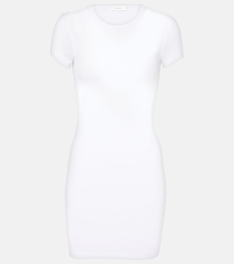 Wardrobe.NYC Cotton jersey minidress. Wardrobe.NYC 棉质针织迷你连衣裙