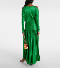 Rabanne Gathered satin gown