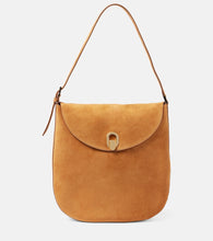 Savette Tondo Large suede shoulder bag. Shop Savette Shoulder Bags for women now.