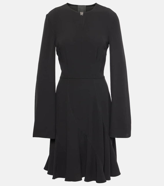Givenchy 4G Liquid cr√É¬™pe and satin minidress