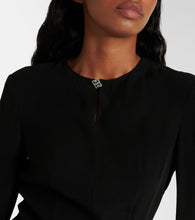 Givenchy 4G Liquid cr√É¬™pe and satin minidress