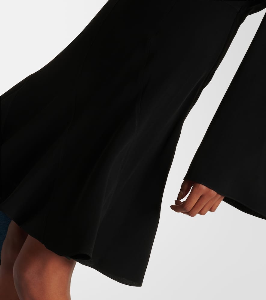 Givenchy 4G Liquid cr√É¬™pe and satin minidress