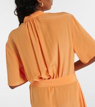 Stella McCartney Iconic silk crêpe de chine midi dress