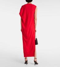 Stella McCartney Draped wool maxi dress