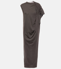 Stella McCartney Draped wool maxi dress. Stella McCartney 垂褶羊毛长裙