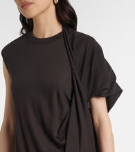 Stella McCartney Draped wool maxi dress