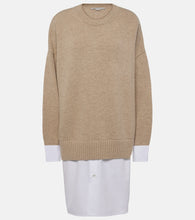 Stella McCartney Layered virgin wool sweater. Stella McCartney 层叠式初剪羊毛衫