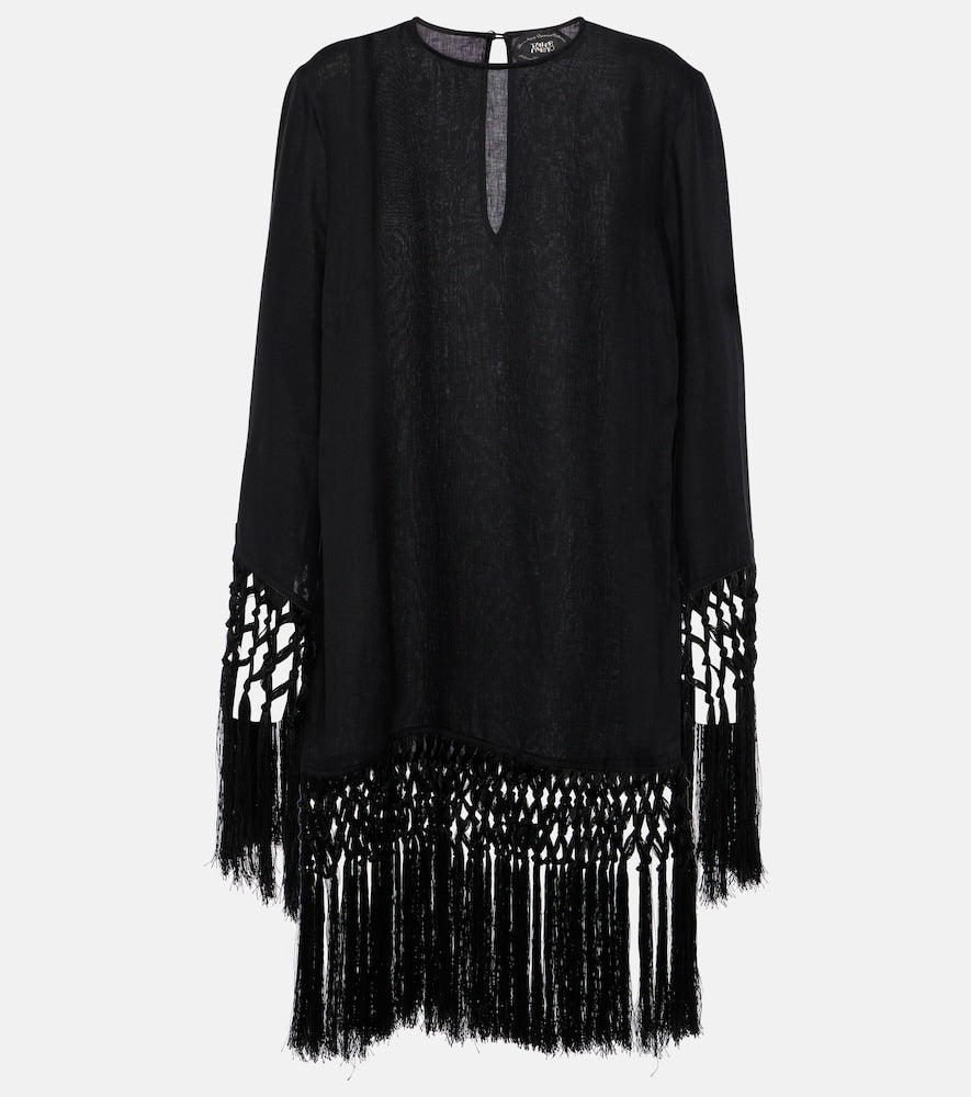 Taller Marmo Murray linen shift dress. 高款 Marmo Murray 亚麻直筒连衣裙