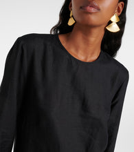 Taller Marmo Murray linen shift dress